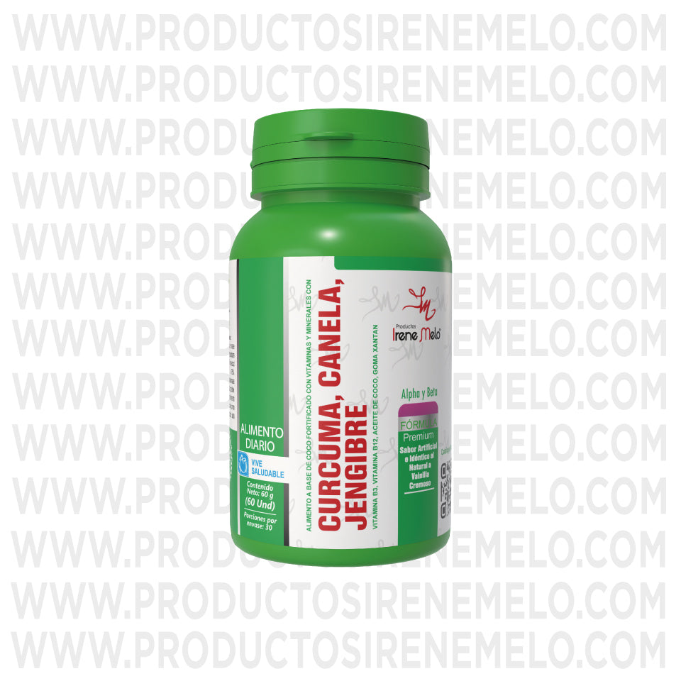 Alpha y Beta - Curcuma, Canela y Jengibre